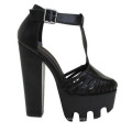 New Design High Heel Lady Summer Sandals (S06)